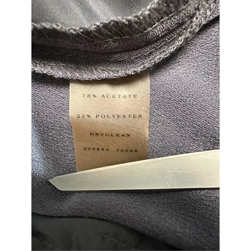 Ann Taylor women’s gray slacks pockets front & back size 4. #35-0893